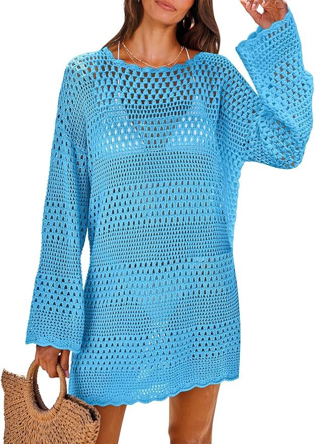 Factory Direct Customizable Chic Crochet Knit Dress - Perfect for Beach Days and Casual Outings for Retailers and Manufacturers