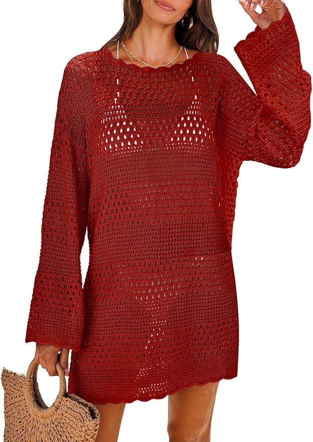 Factory Direct Customizable Chic Crochet Knit Dress - Perfect for Beach Days and Casual Outings for Retailers and Manufacturers