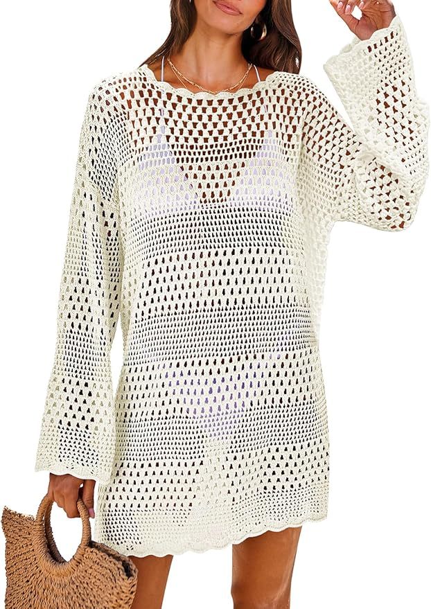 Factory Direct Customizable Chic Crochet Knit Dress - Perfect for Beach Days and Casual Outings for Retailers and Manufacturers