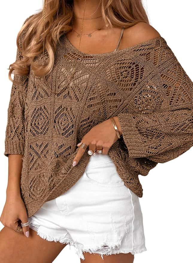 OEM/ODM Customizable Boho Chic Crochet Off-Shoulder Top - Effortless Style for Retailers and Manufacturers