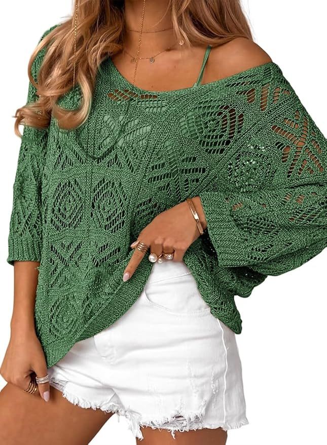 OEM/ODM Customizable Boho Chic Crochet Off-Shoulder Top - Effortless Style for Retailers and Manufacturers