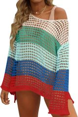 OEM Custom Design Stylish Crochet Off-Shoulder Beach Top - Perfect for Summer Getaways for Retailers and Manufacturers