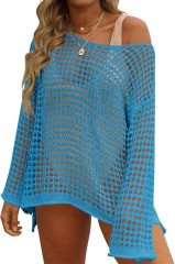 OEM Custom Design Stylish Crochet Off-Shoulder Beach Top - Perfect for Summer Getaways for Retailers and Manufacturers