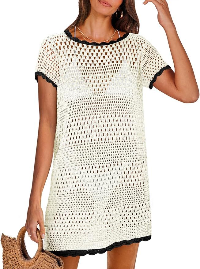 Wholesale Customizable Made-to-Order Green Crochet Dress - Perfect for Beach Days and Summer Outings for Retailers and Manufacturers