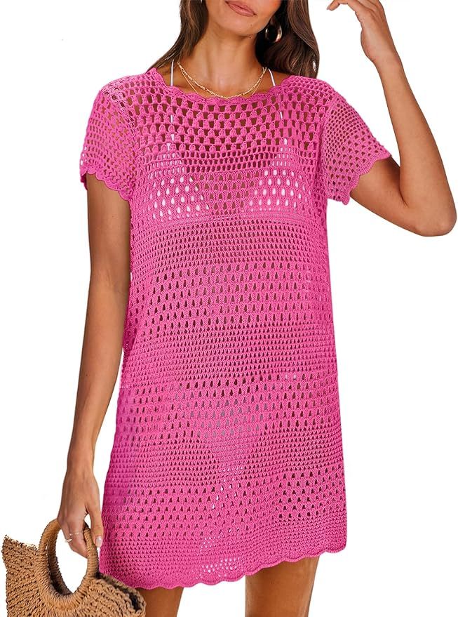Wholesale Customizable Made-to-Order Green Crochet Dress - Perfect for Beach Days and Summer Outings for Retailers and Manufacturers