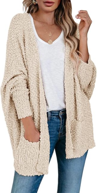 Customizable Cozy White Knit Cardigan for Effortless Comfort and Style – Wholesale Knitwear for Retailers | Jubaodi
