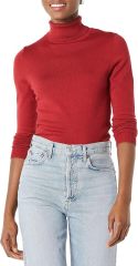 Customizable Elegant Burgundy Turtleneck Sweater for Cozy Comfort – Wholesale Knitted Sweater for Retailers | Jubaodi