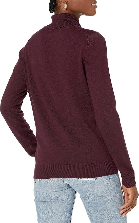 Customizable Elegant Burgundy Turtleneck Sweater for Cozy Comfort – Wholesale Knitted Sweater for Retailers | Jubaodi