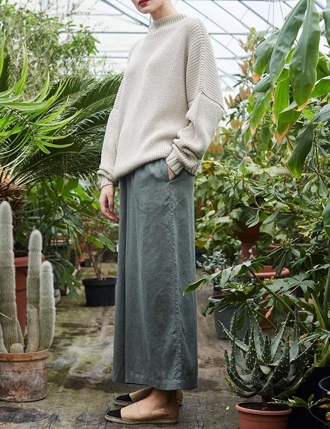 Personalized Relaxed Beige Oversized Knit Sweater with Drawstring Neckline – Customizable Wholesale for Effortless Style | Jubaodi