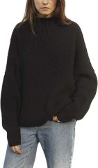 Personalized Relaxed Beige Oversized Knit Sweater with Drawstring Neckline – Customizable Wholesale for Effortless Style | Jubaodi