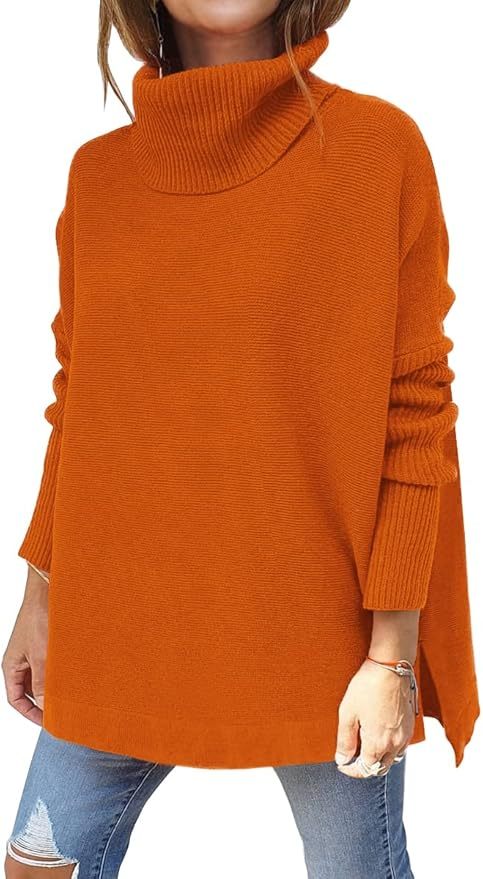 Tailor-Made Cozy Beige Turtleneck Sweater with Side Slits – Custom Wholesale Knitted Sweaters for Effortless Style