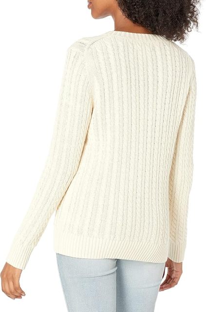 Factory Direct Cozy Cream Cable Knit Sweater – Custom Wholesale for Timeless Elegance | Knitted Cardigans & Sweaters Manufacturer