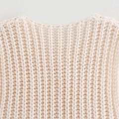 Customizable Cozy Knitted Sleeveless Top for Women – Wholesale & OEM Manufacturing