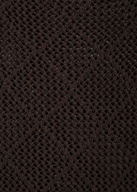 OEM ODM Brown Crochet Sweater with Long Sleeves