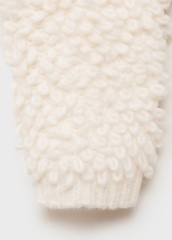 Factory Direct White Textured Knit Sweater