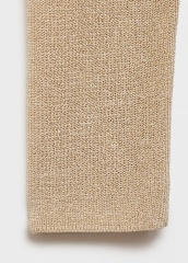 Factory Direct Beige V-Neck Knit Sweater