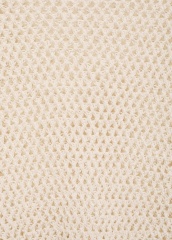 Wholesale Cream Open-Knit Boatneck Sweater