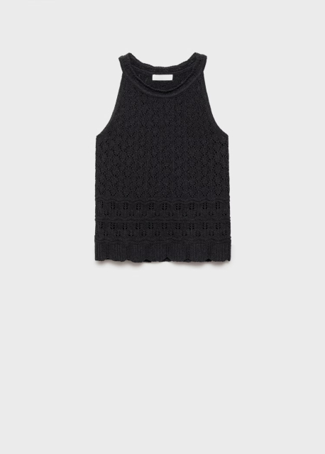 OEM Crocheted Halter Top Vest – Customizable, Wholesale Orders, Bulk Manufacturing | Jubaodi