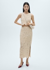 Custom Factory Crocheted Lace Sleeveless Top – Wholesale, Bulk Orders, Tailored Designs | Jubaodi
