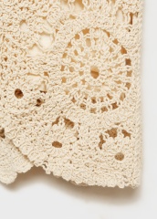 Custom Factory Crocheted Lace Sleeveless Top – Wholesale, Bulk Orders, Tailored Designs | Jubaodi