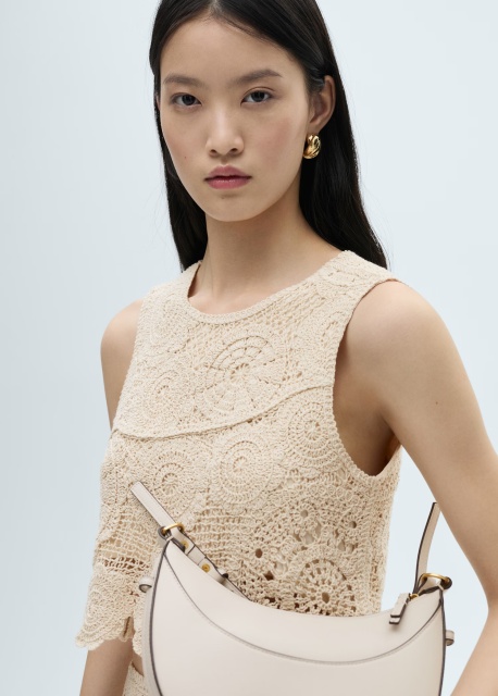 Custom Factory Crocheted Lace Sleeveless Top – Wholesale, Bulk Orders, Tailored Designs | Jubaodi