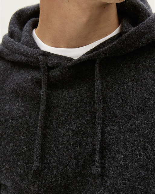 Custom Design Classic Pullover Hoodie in Navy | Wholesale & OEM Customizable Apparel | Jubaodi