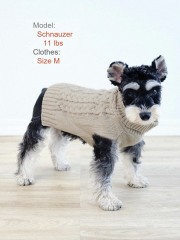 Wholesale Custom Cozy Cable Knit Dog Sweater – Stylish, Comfortable Winter Wear for B2B Product