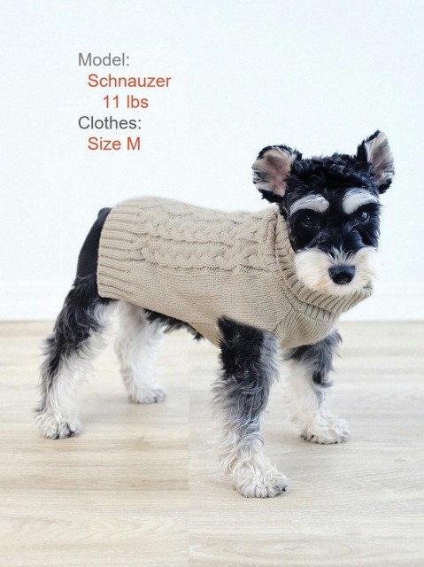 Wholesale Custom Cozy Cable Knit Dog Sweater – Stylish, Comfortable Winter Wear for B2B Product