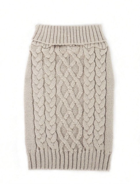 Wholesale Custom Cozy Cable Knit Dog Sweater – Stylish, Comfortable Winter Wear for B2B Product