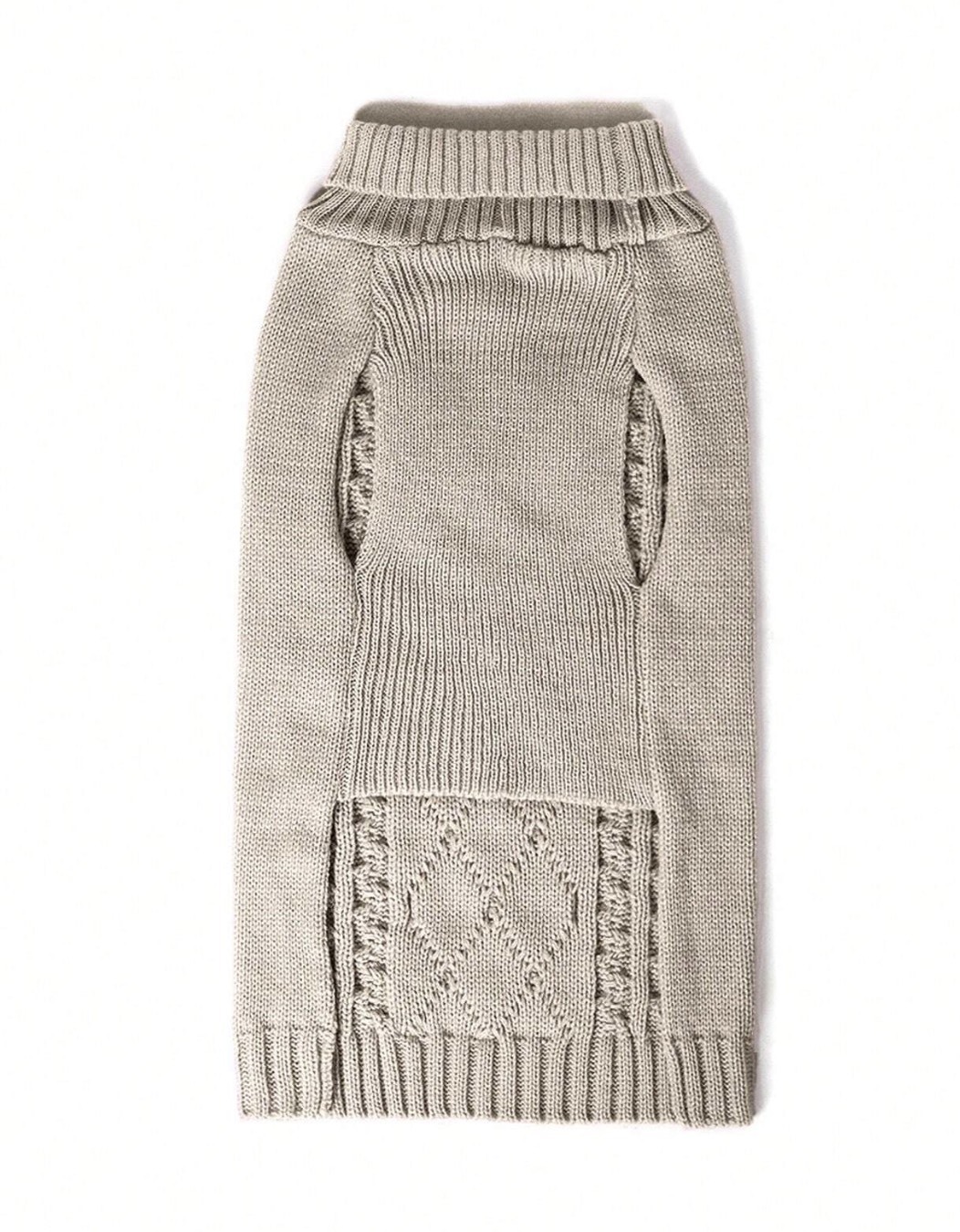 Wholesale Custom Cozy Cable Knit Dog Sweater – Stylish, Comfortable Winter Wear for B2B Product