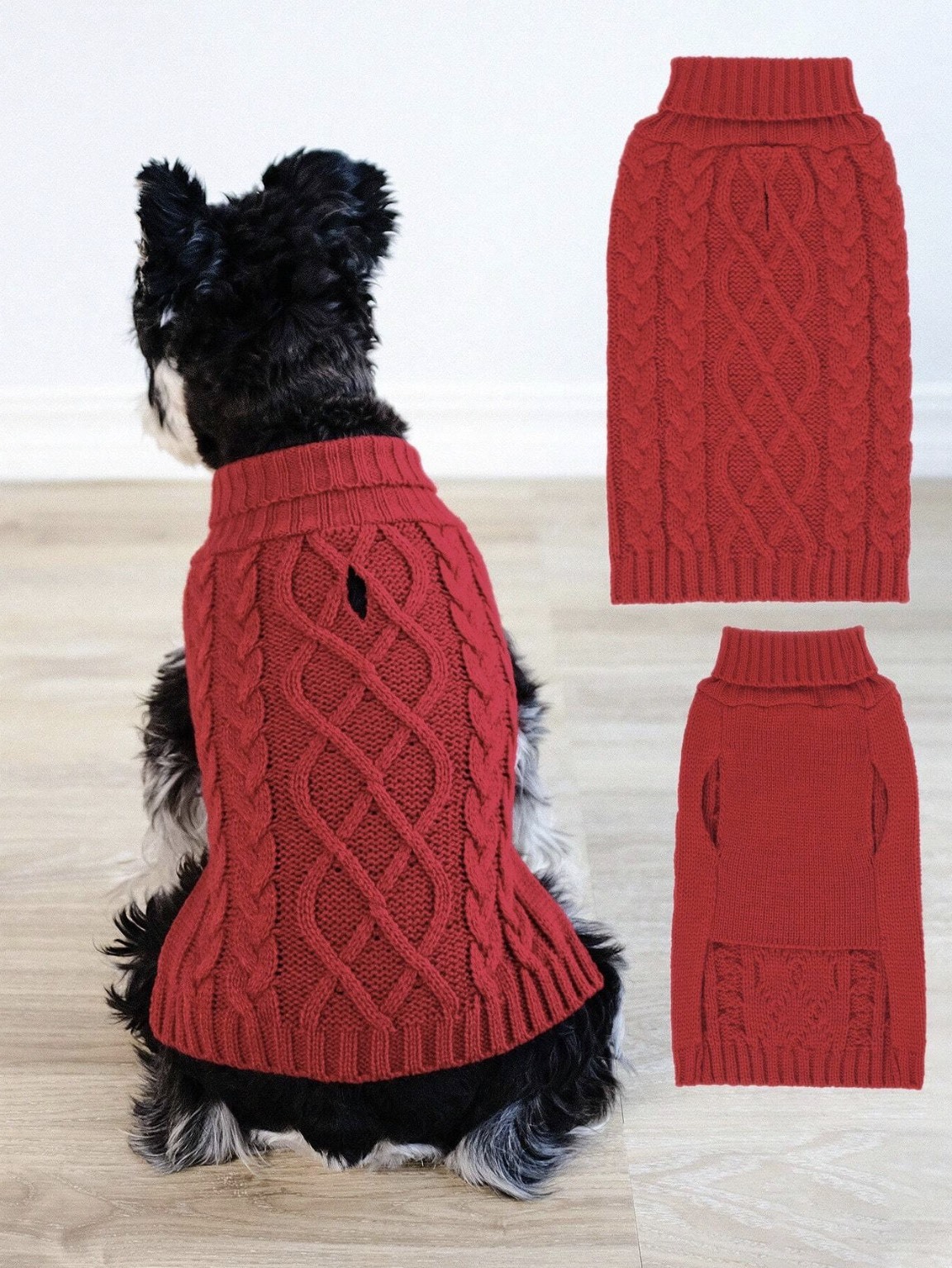 Wholesale Custom Cozy Cable Knit Dog Sweater – Stylish, Comfortable Winter Wear for B2B Product