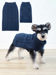 Wholesale Custom Cozy Cable Knit Dog Sweater – Stylish, Comfortable Winter Wear for B2B Product