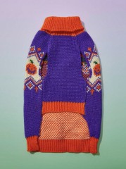 Wholesale ODM Halloween-Themed Knit Dog Sweater – Cozy & Festive Pet Wear for B2B Orders