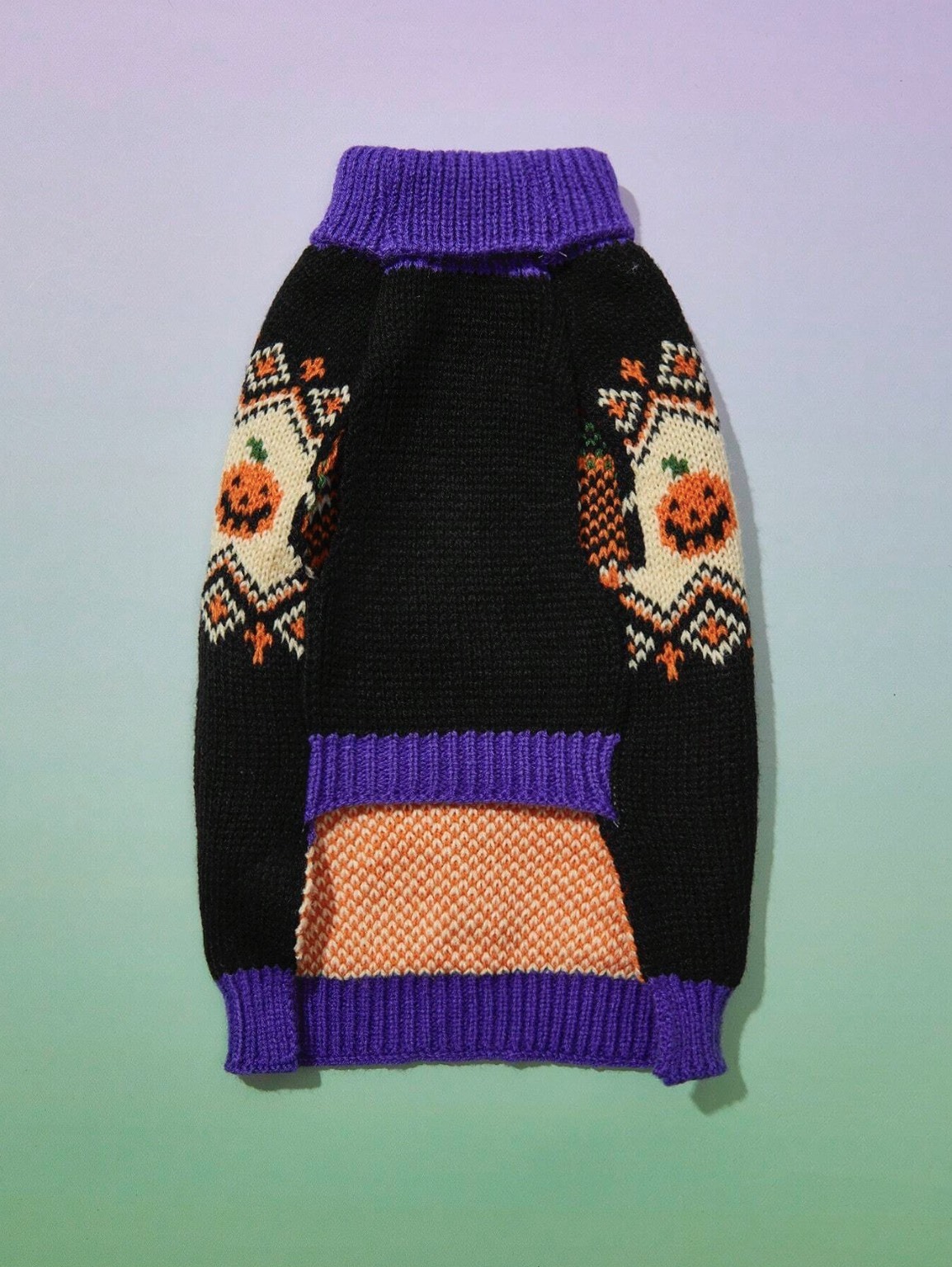 Wholesale ODM Halloween-Themed Knit Dog Sweater – Cozy & Festive Pet Wear for B2B Orders