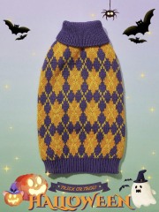 Wholesale ODM Halloween-Themed Knit Dog Sweater – Cozy & Festive Pet Wear for B2B Orders