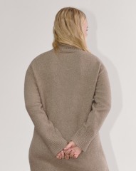 Customized Cozy Knit Turtleneck Sweater Dress | Wholesale & OEM Manufacturer | Jubaodi