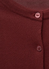 OEM Casual Burgundy Cardigan and Set | Wholesale & Custom Apparel by Jubaodi
