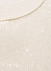 Custom Elegant White Sequin Top and Skirt Set | Wholesale & OEM Apparel by Jubaodi