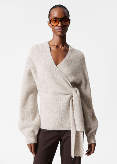 Tailor-Made Luxurious Wrap Wool-Blend Cardigan – Customizable Wholesale, Bulk Manufacturing & Fashion Design Solutions