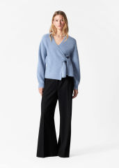 Tailor-Made Luxurious Wrap Wool-Blend Cardigan – Customizable Wholesale, Bulk Manufacturing & Fashion Design Solutions