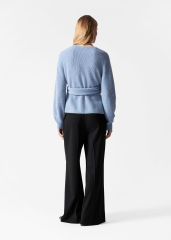 Tailor-Made Luxurious Wrap Wool-Blend Cardigan – Customizable Wholesale, Bulk Manufacturing & Fashion Design Solutions