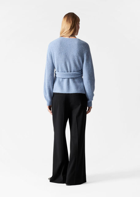 Tailor-Made Luxurious Wrap Wool-Blend Cardigan – Customizable Wholesale, Bulk Manufacturing & Fashion Design Solutions