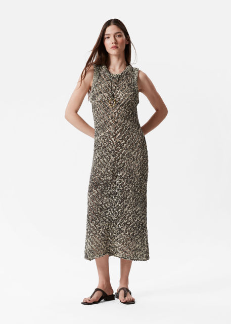 Factory Direct Floral Print Sleeveless Midi Dress – Customizable Wholesale, Bulk Manufacturing & Fashion Design Solutions