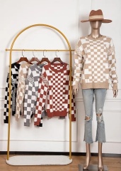 OEM Beige Heart Print Sweater – Customizable Wholesale, Bulk Manufacturing & Fashion Design Solutions