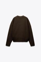 OEM Classic Brown Knit Sweater – Custom Wholesale, Bulk Manufacturing & Custom Design
