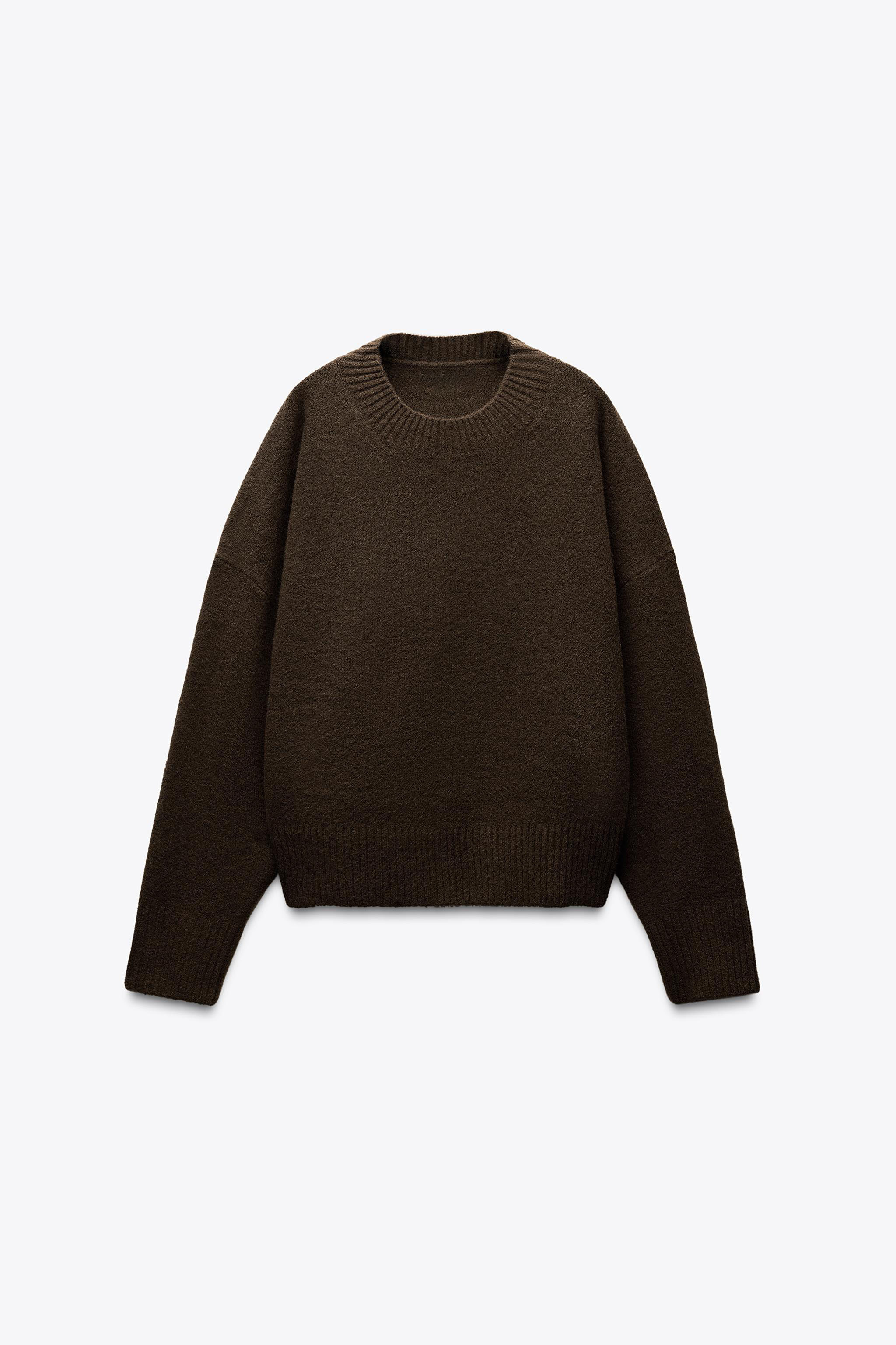 OEM Classic Brown Knit Sweater – Custom Wholesale, Bulk Manufacturing & Custom Design