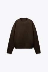 OEM Classic Brown Knit Sweater – Custom Wholesale, Bulk Manufacturing & Custom Design