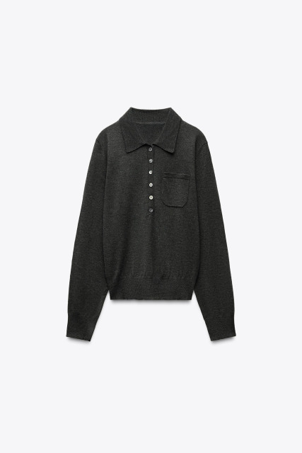 OEM Grey Buttoned Knit Cardigan – Customizable Wholesale, Bulk Manufacturing & Fashion Design
