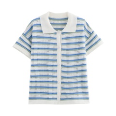 OEM Kids' Colorful Striped Button-Up Shirt – Comfortable Cotton Shirt for Wholesale & Custom Manufacturing