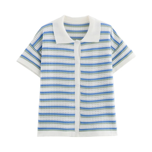 OEM Kids' Colorful Striped Button-Up Shirt – Comfortable Cotton Shirt for Wholesale & Custom Manufacturing